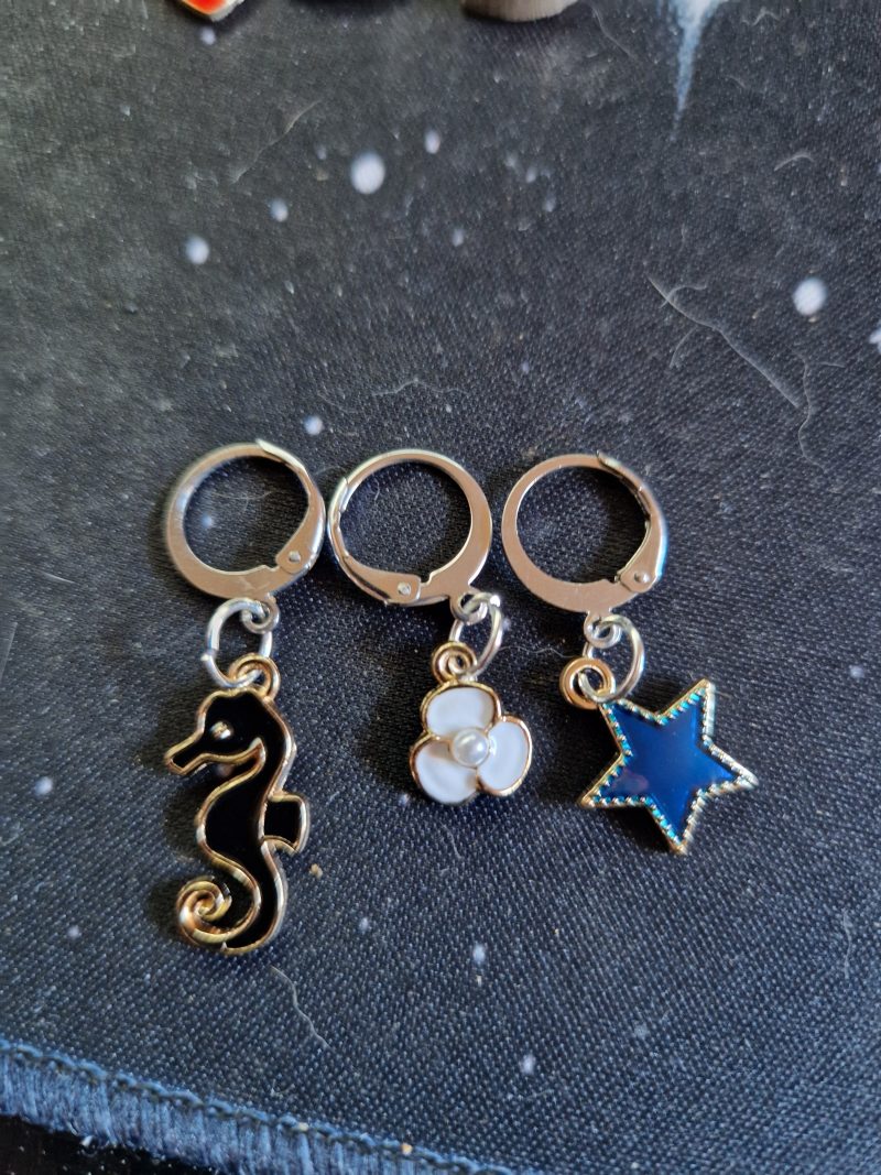 Set of 3 Stitch Markers