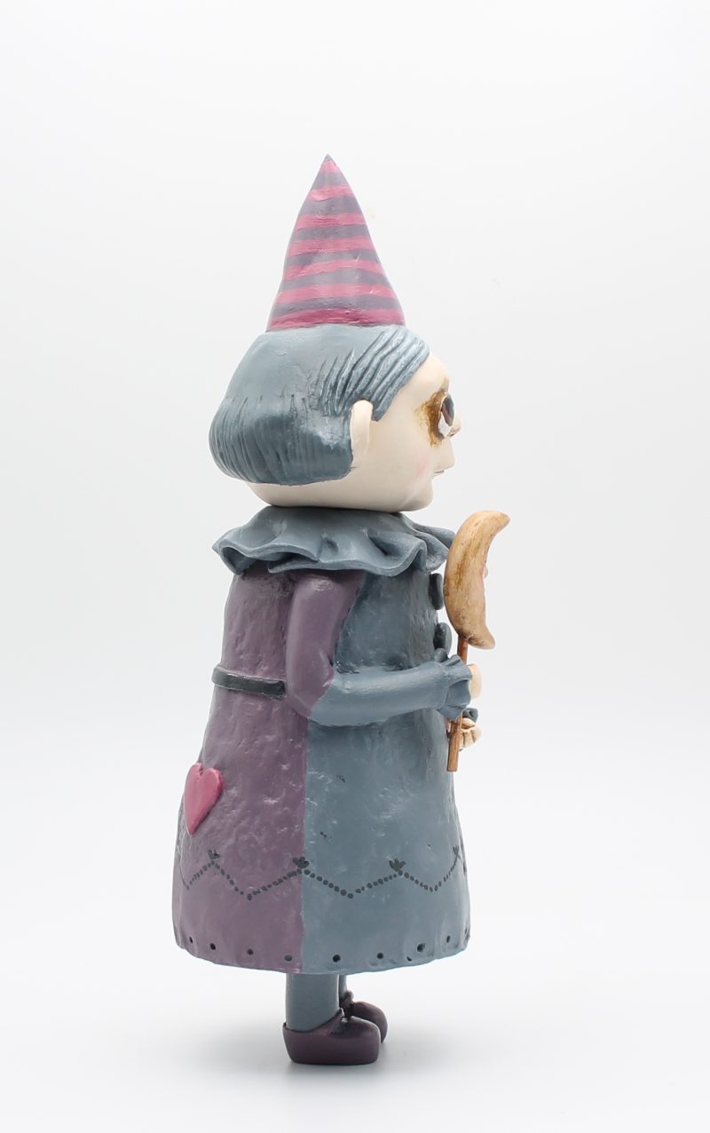 OOAK Handmade Pierrette Art Doll from The Forgotten Circus