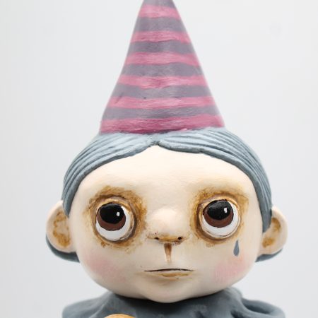OOAK Handmade Pierrette Art Doll from The Forgotten Circus