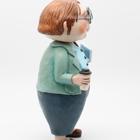 OOAK Handmade Office Worker Art Doll – Quiet Everyday Magic Series