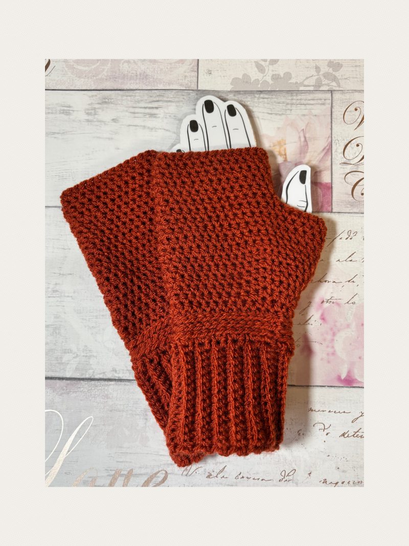 Crocheted Fingerless Gloves / Mittens