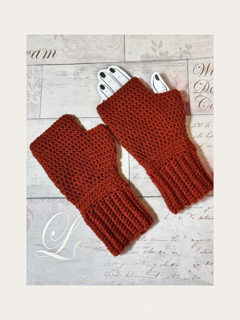 Crocheted Fingerless Gloves / Mittens