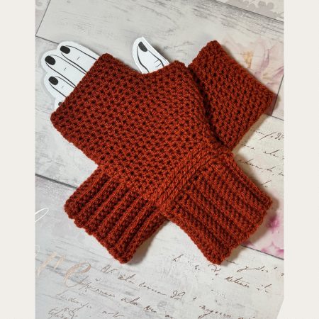 Crocheted Fingerless Gloves / Mittens