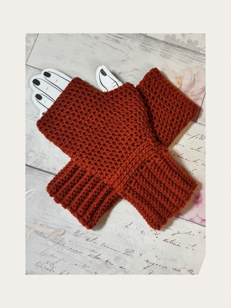 Crocheted Fingerless Gloves / Mittens