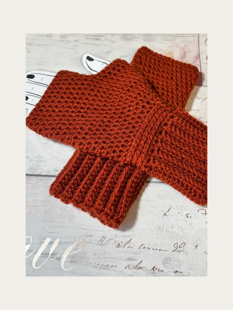 Crocheted Fingerless Gloves / Mittens