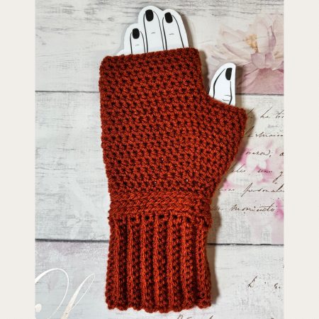 Crocheted Fingerless Gloves / Mittens
