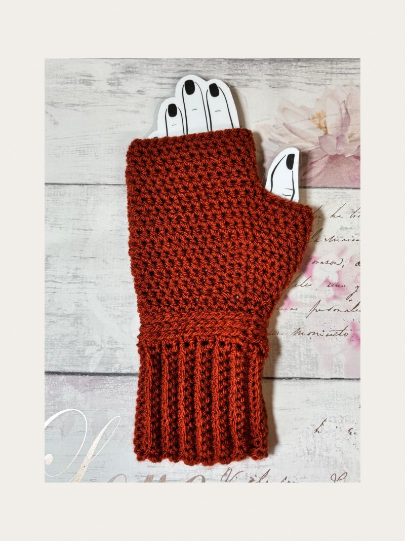 Crocheted Fingerless Gloves / Mittens