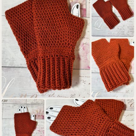 Crocheted Fingerless Gloves / Mittens