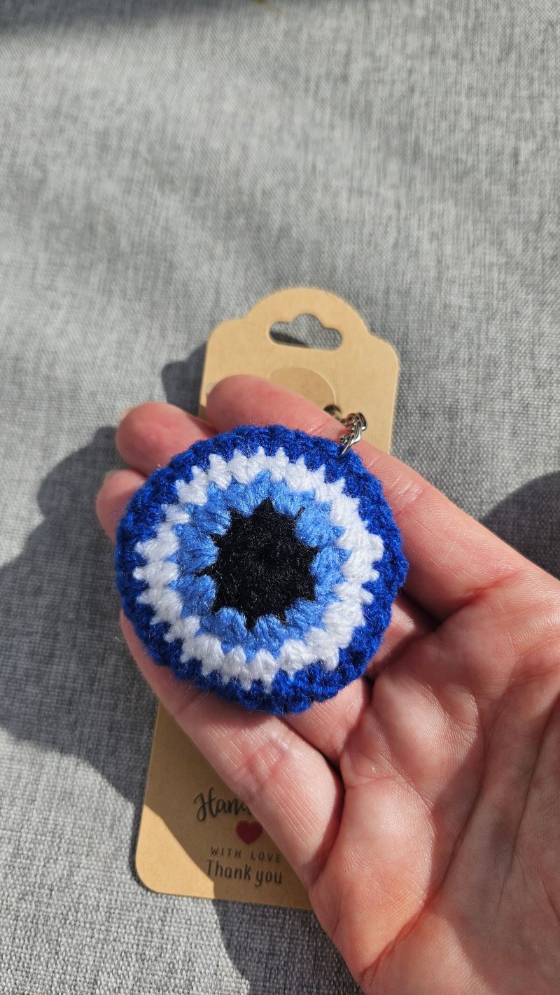 Evil eye keyring