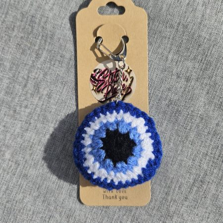 Evil eye keyring