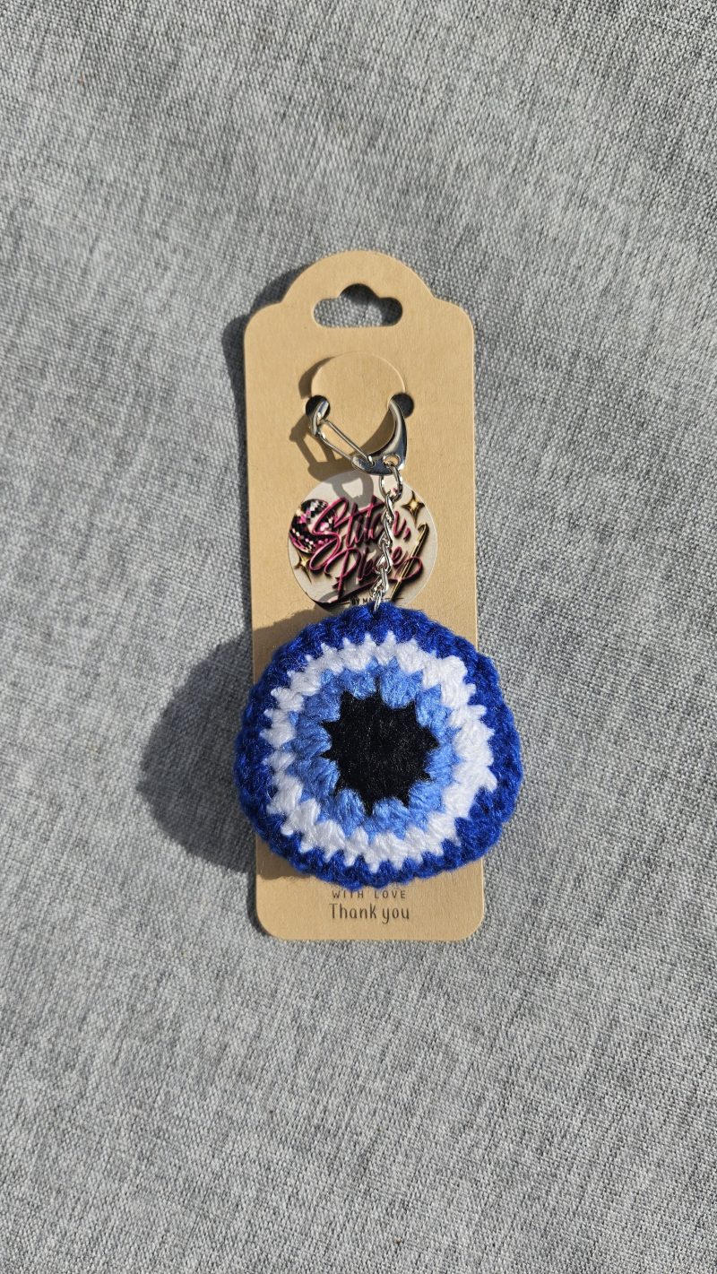 Evil eye keyring