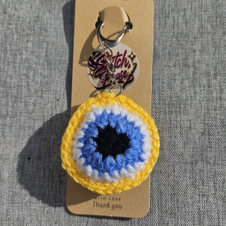 Evil eye keyring