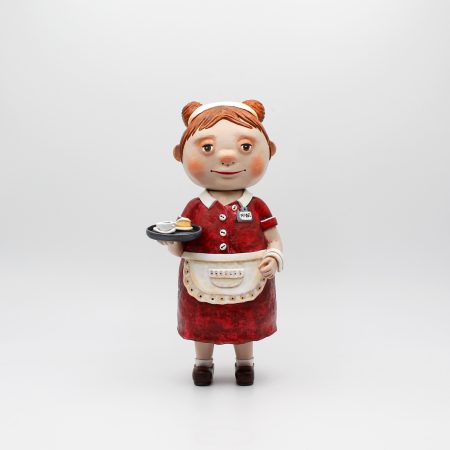 OOAK Handmade Office Worker Art Doll – Quiet Everyday Magic Series