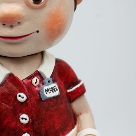 OOAK Handmade Office Worker Art Doll – Quiet Everyday Magic Series