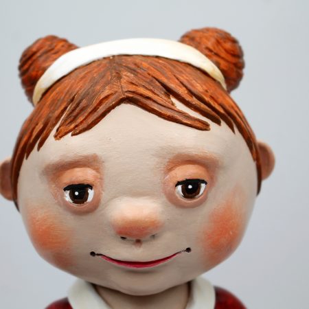 OOAK Handmade Office Worker Art Doll – Quiet Everyday Magic Series