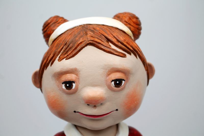 OOAK Handmade Office Worker Art Doll – Quiet Everyday Magic Series