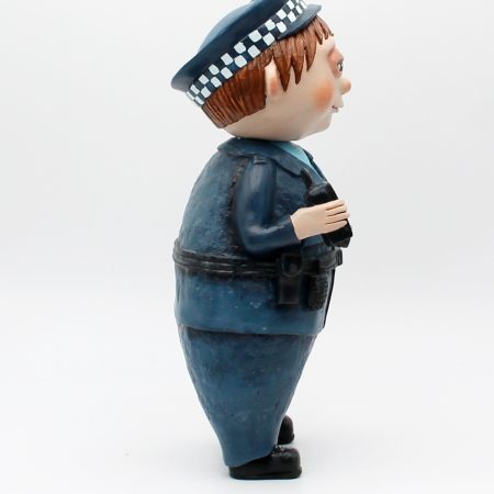 OOAK Handmade Policeman Art Doll – Quiet Everyday Magic Series