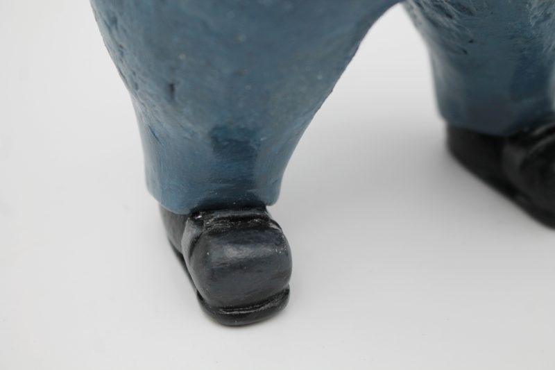 OOAK Handmade Policeman Art Doll – Quiet Everyday Magic Series