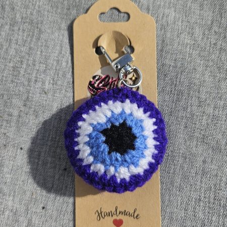 Evil eye keyring