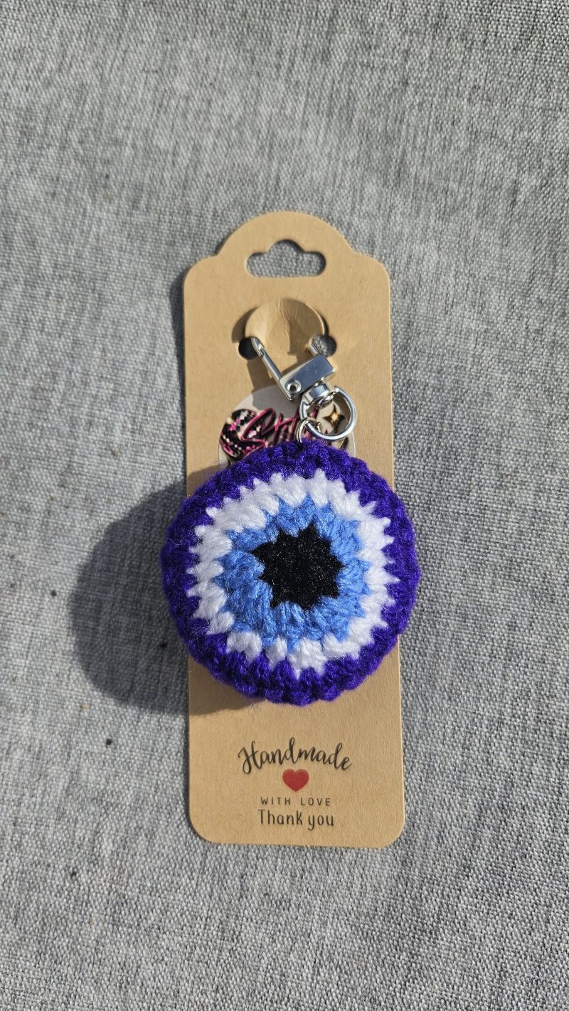 Evil eye keyring