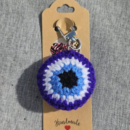Evil eye keyring
