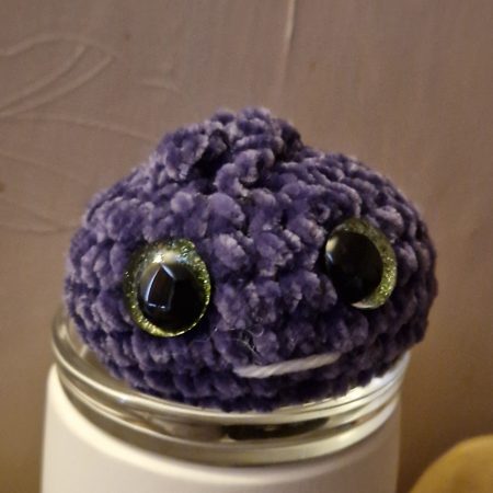 Crochet Blueberry Plush