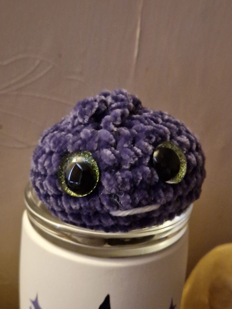 Crochet Blueberry Plush