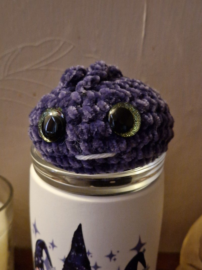 Crochet Blueberry Plush