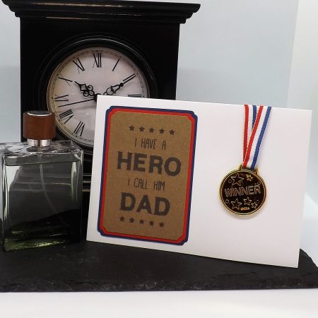 I Have a Hero Dad Hand-Made Card