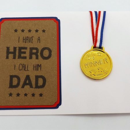 I Have a Hero Dad Hand-Made Card