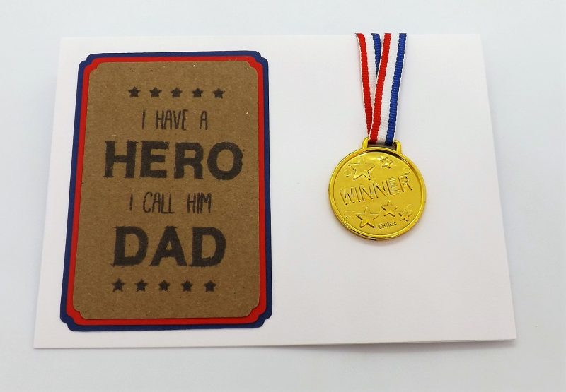 I Have a Hero Dad Hand-Made Card