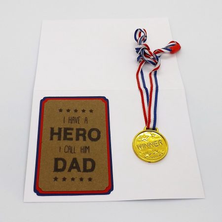 I Have a Hero Dad Hand-Made Card
