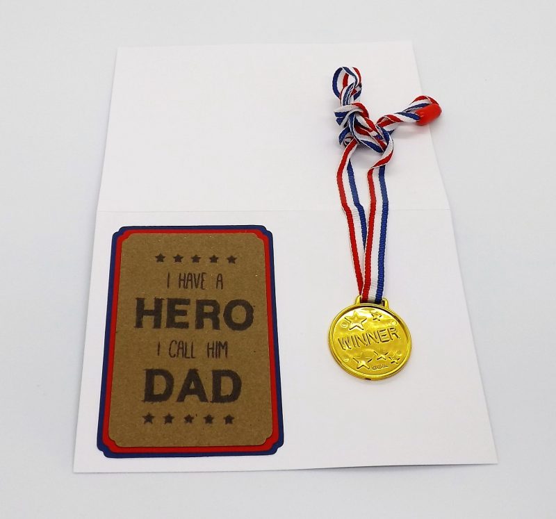 I Have a Hero Dad Hand-Made Card