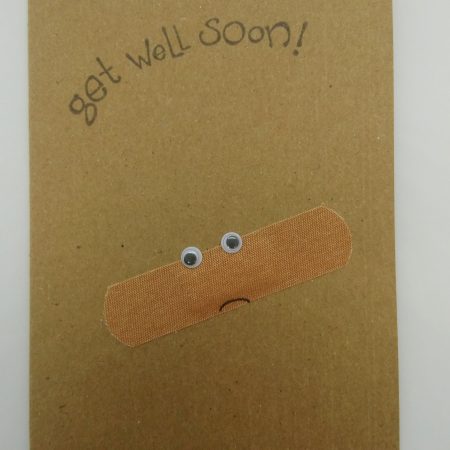 Get Well Soon Hand-Crafted Card