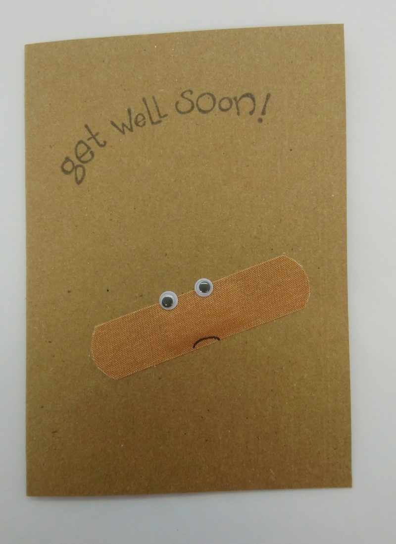 Get Well Soon Hand-Crafted Card