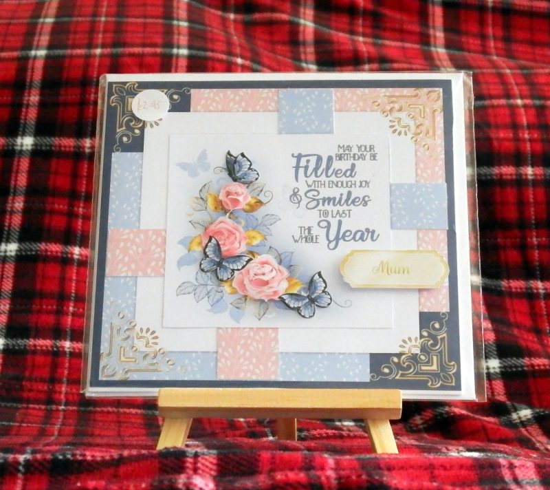 Handmade Keepsake Birthday Card
