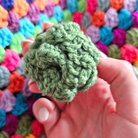 Crochet mini succulent