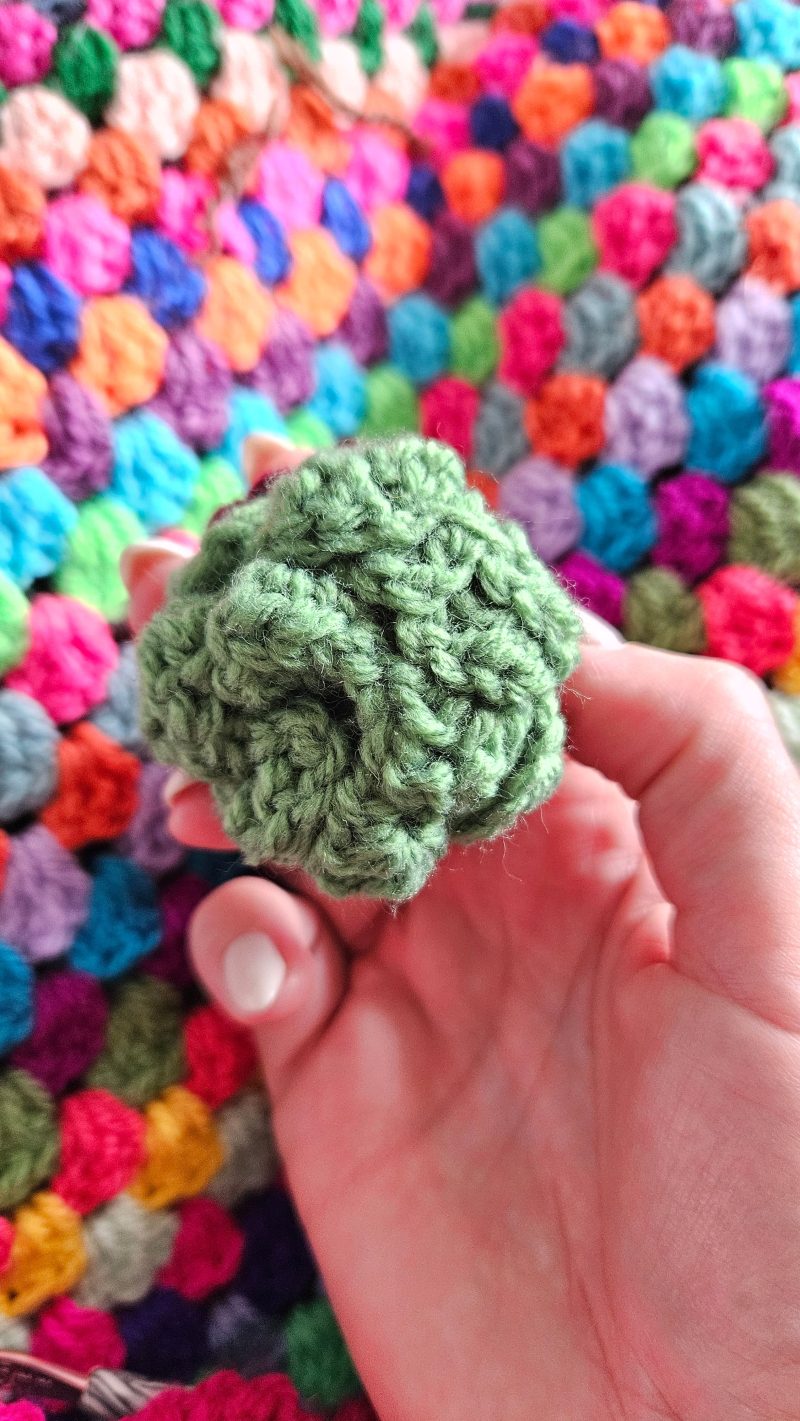 Crochet mini succulent