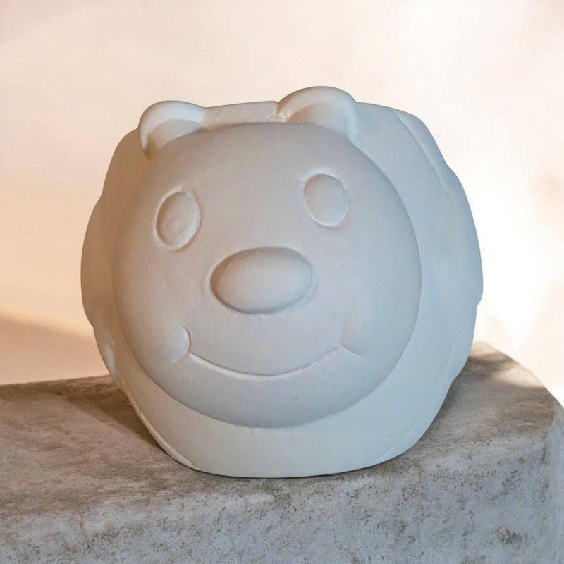 Ceramic painting – Bumble bee flower pot