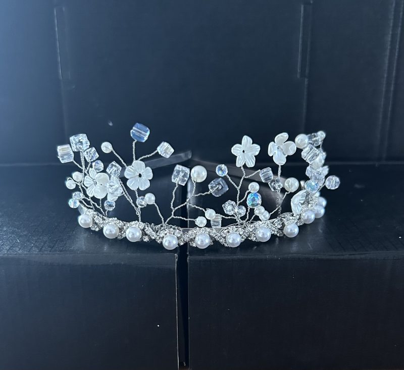 Beautiful beaded tiara