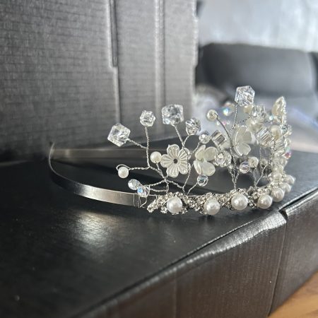 Beautiful beaded tiara