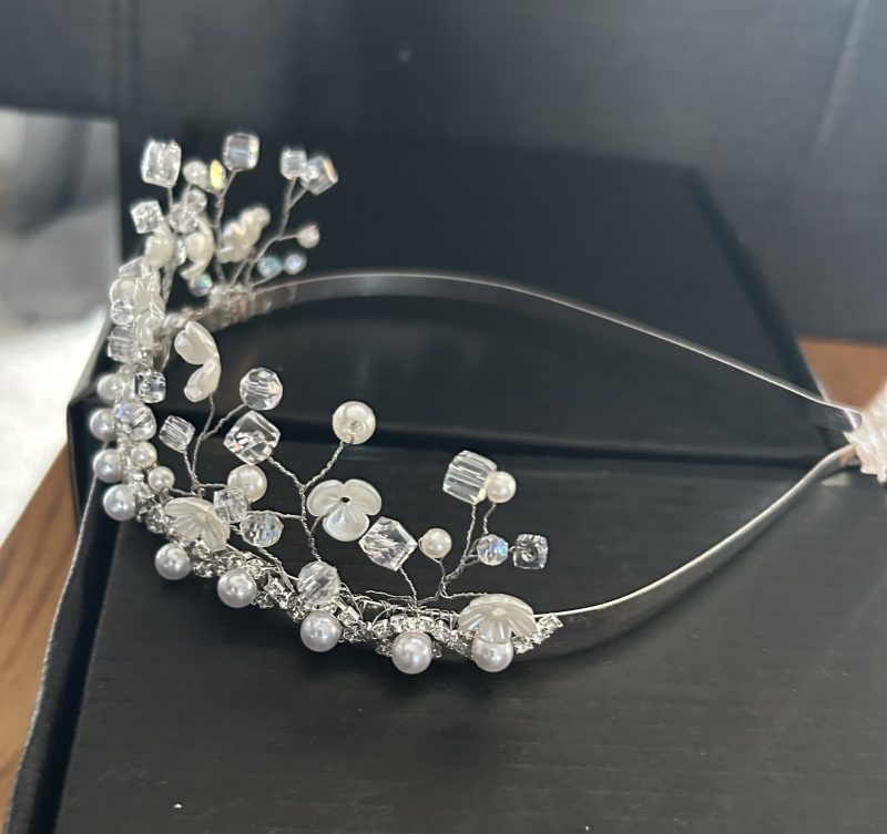 Beautiful beaded tiara