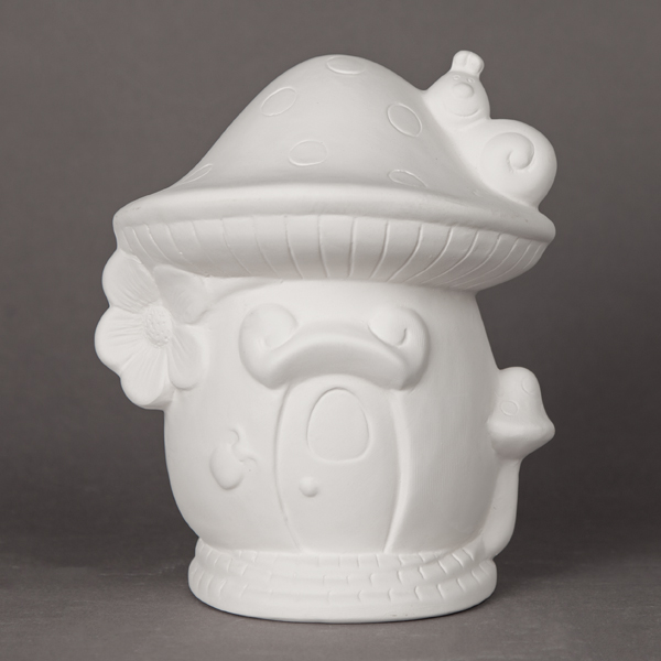 Ceramic painting – Fairy house money bank