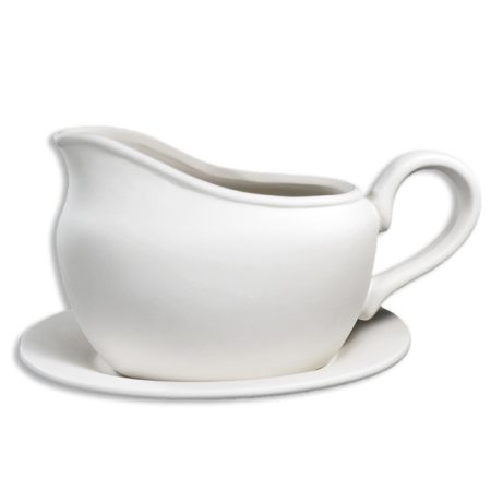 Ceramic painting – Gravy boat & saucer