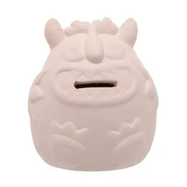 Ceramic painting – Monster money bank