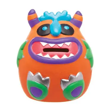 Ceramic painting – Monster money bank