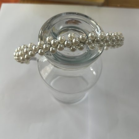 Medium pearl handmade headband