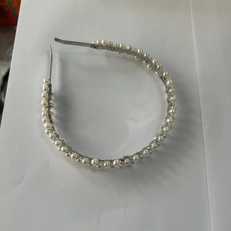 Medium pearl handmade headband