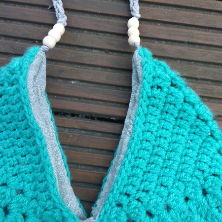 Handmade Crochet Boho style shoulder bag
