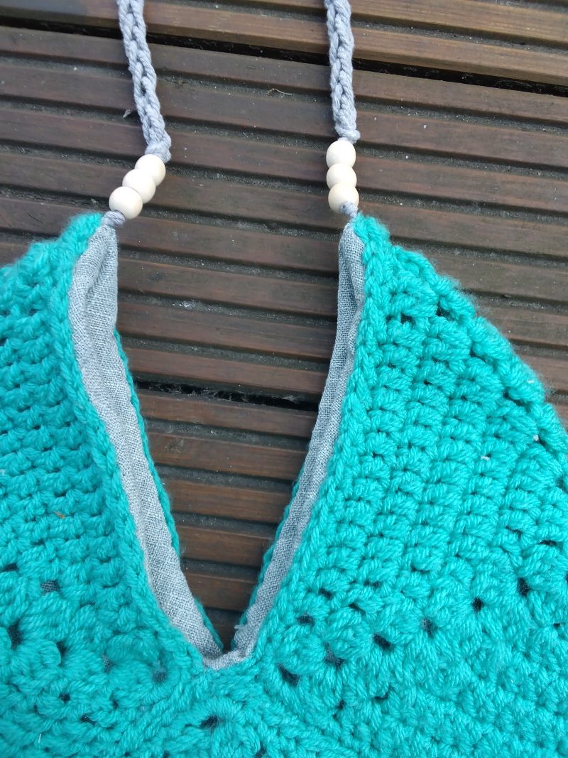 Handmade Crochet Boho style shoulder bag